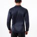 K Seamless Striped Elastic Striped Shirt For Men, No Ironing, Hanging Down, Long Sleeved Shirt For Men_viptrois.com