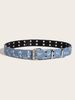 Punk Style Star Double-Breasted Korean Version Jeans Fashion Decorative Chicken Eye Belt_viptrois.com