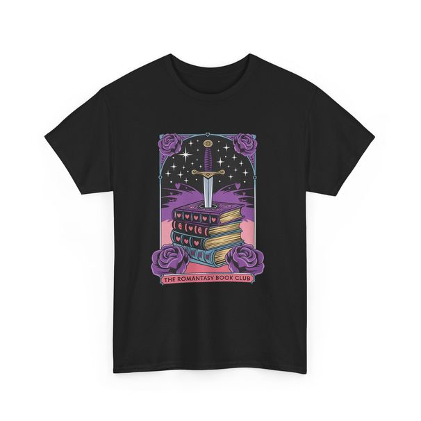 Book T-Shirt Mens Womens Tees Top | Booktrovert T-Shirt Mens Womens Tees Top | The Romantasy Book Club Shirt_viptrois.com