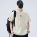 Men's Summer Short Sleeve T-Shirt Tie Dye Print Loose Fit Versatile Fashionable Trendy Brand Thin Top for Casual Wear_viptrois.com