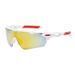 Half Frame Sports Sunglasses Hollow Irregular Lenses Cycling Windproof UV PC Sunglasses_viptrois.com
