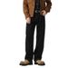 Men's Clothing Autumn New American Style Black Jeans Men's Cleanfit Trendy Loose Straight Leg Pants_viptrois.com