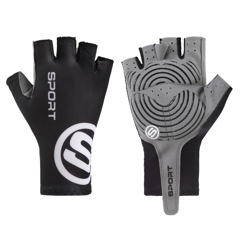 Fitness gloves for men and women thin anti-cocoon sports wrist guard non-slip equipment training horizontal bar yoga palm half finger_viptrois.com