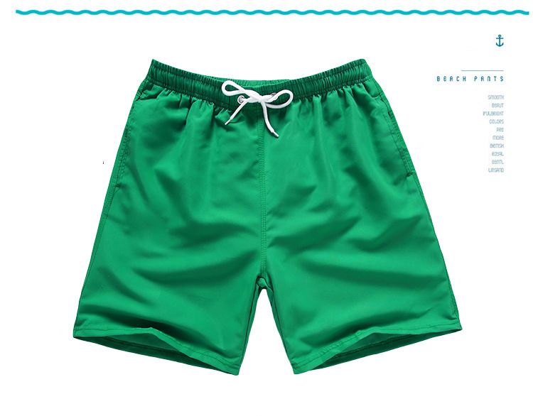 Men's Clothing Five Point Beach Shorts Casual Seaside Three Point Pants Swimming Shorts Loose Boxer Shorts_viptrois.com