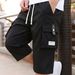 Men's Quick-Dry Cargo Shorts 7 Inch Workwear Style Casual Knee-Length Comfortable Fit with Pockets_viptrois.com