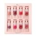 Makeup Pudaier 8 Pack Pearlescent Color Mirror Water Glaze Liquid Lipstick Paint Gloss Lip Honey_viptrois.com