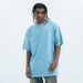 American Style Trendy Brand Pure Cotton Solid Color Loose Short Sleeve T-Shirt Unisex Street Summer_viptrois.com