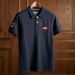 Men's Clothing Trendy Casual Short Sleeved Lapel POLO Shirts T Shirts_viptrois.com