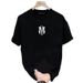 Men's Clothing Fashion Boys Round Neck Heavy Cotton Short Sleeves Summer New Style Printed T Shirt Youth Half Sleeve Tops_viptrois.com