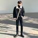 Men's Clothing Cotton Jacket Winter Suede Cotton Jacket Fashion Loose Thickened Fur Lambswool Jacket_viptrois.com