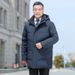 Men's Clothing Middle Aged And Elderly Men's Down Jackets With Windproof Hoods And Thickened Large Sizes For Grandfather And Father Winter Coats_viptrois.com