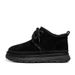 Men's Snow Boots Autumn Winter Leather And Fur Integrated Fleece Warm Mid-Cut Cotton Thickened Fashion Casual Bread Work_viptrois.com