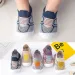 Baby Shoes Anti-slip Breathable Infant Crib Floor Socks with Rubber Sole for Children Girls Boys Mesh Shoes Soft Bottom Slippers_viptrois.com
