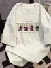 Cotton Short-sleeved T-shirt Men's Summer New American Trendy Brand Loose Half-sleeved Teen Clothes Boys T-shirt_viptrois.com