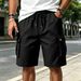 Men's Summer Shorts Loose Fit Outdoor Practical Multi Pocket Cargo Pants Running Sports Style_viptrois.com