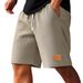 Men's Clothing Waffle Knit Shorts 5-Inch Inseam Casual Lounge Athletic Breathable Quick-Dry Flat Front Drawstring_viptrois.com