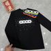 Holiday Colorful Pure Cotton Fashion Short Sleeve Light Luxury Couple Unisex Dopamine Sweatshirt_viptrois.com