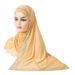 Ice Silk Hot Mineral Ash Diamond Scarf Cap Directly Pulling Head Style Headband H287_viptrois.com