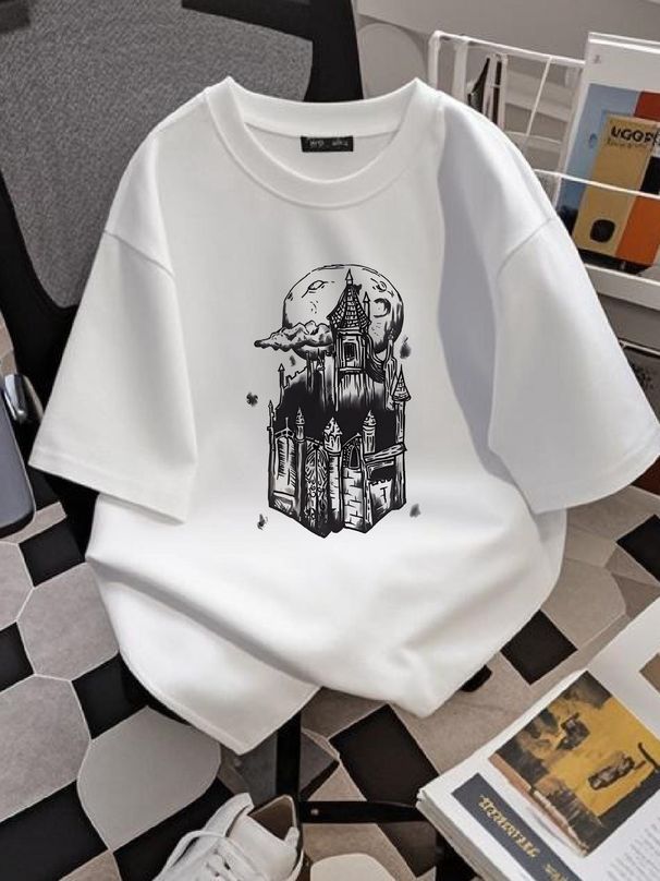 CASTLES Lil Peep Tracy T Shirt FREEHAND ART Casual Designer Clothes Slightly Stretched Summer Breathable Soft Homme Stylish Graphic Unisex_viptrois.com