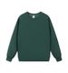 K Men's Loose Solid Color Round-Neck Double-Sided Sweatshirt With Long Sleeves For Casual Wear_viptrois.com