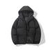 Men's American-Style Winter Cotton Jacket – Thickened Couples Coat In Solid Colors, Simple & Versatile_viptrois.com