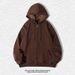 Men's Clothing 420g European And American Street Fashion Jacket Autumn And Winter Plus Velvet Enlarged Zipper Hooded Sweatshirt For Men_viptrois.com