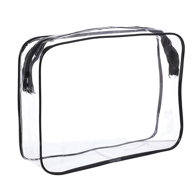 Storage Bags Transparent Toiletry Bag Portable Outdoor Waterproof Travel Storage Bag Cosmetics Multifunctional Thickened PVC Storage Bag_viptrois.com