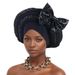 Women's Scarves Heavy Industry Wedding Hat Baotou Hat Hat Sequin Bowknot Multilayer New_viptrois.com
