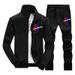 Men's 2-Piece Casual Sportswear Set – Trendy Zip-Up Hoodie & Jogger Pants (M-8XL) | Korean Street Style_viptrois.com