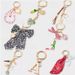 Fashion Keychain DIY Bag Pendant Pendant Free Matching Brooch Accessories Copper Plated K_viptrois.com