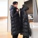 Heavy-Duty Long Parka With 550FP White Goose Down – Extreme Cold Weather Coat For Men & Women (Windproof & Water-Resistant, Black/Red, S-3XL)_viptrois.com