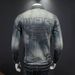 Men's Clothing Denim Jacket Retro Color Embroidery Light Luxury Design Jacket Tops_viptrois.com