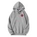 Men's Clothing 400G Silver Fox Fleece Fleece Lined Sweatshirt, Long Sleeves, Fleece Lined Drop Shoulder Hooded Sweatshirt, Tiger Head Style,_viptrois.com
