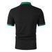 Men's Breathable Polo Shirts - Casual Business Short Sleeve Shirt With Relaxed Fit | Moisture-Wicking Golf & Office Wear (S-2XL, Emerald Green)_viptrois.com
