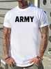 Mens Army Olive Drab Military Training T-Shirt S-5XL Soft Summer Slightly Top For Everyday Wear Casual Stretched Designer Clothes Breathable_viptrois.com
