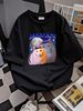 Funny Meme Huh Cat! T-Shirt Unisex Stretched Streetwear Breathable Fashion Designer Clothes Top For Everyday Wear Summer Slightly Versatile_viptrois.com