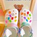 Hole Shoes Accessories DIY Accessories Xiaohongshu Dopamine Jelly Color Transparent Color Bear Candy Color Small Bear_viptrois.com