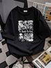 All Hustle No Love Chicano Art Mens T-Shirt Print On Shaka Wear Heavyweight Tee Streetwear Versatile Comfortable Unisex Soft Fashion_viptrois.com
