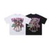 American Street Fashion Creative Design 315g Pure Cotton Short Sleeve T-Shirt Versatile Unisex Top_viptrois.com