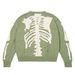 Streetwear Hip-Hop Jacquard Sweater Oversized Skeleton Print Knit Long Sleeve Pullover For Men & Women_viptrois.com