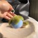 Bag Charms Mini Ins Real Rex Rabbit Hair Mini Persimmon Car Keychain Pendant Cute Plush Ball Ball Bag Hanging Decoration_viptrois.com