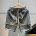 Men's Clothing Denim Shorts Summer Thin Style Handsome Loose Casual Outer Wear Boys Five Point Pants_viptrois.com