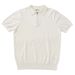 Summer New Style Solid Color Versatile Fashion Knitted Men's Short Sleeved Lapel Casual Thin Breathable T Shirt Business Polo Shirt_viptrois.com