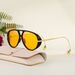 New Fashion Toad Sunglasses Men's Personality Retro Punk Style Aviator Sunglasses Men's_viptrois.com