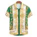 Hawaiian Royal Betis Men's Shirt Arab Islamic Solid Color Style_viptrois.com