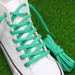 Solid Color Flat Double-layer Shoelaces Casual All-fit Clothes With Decorative Accessories Rope Strap_viptrois.com