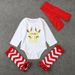 Children's Christmas climbing dress Christmas deer long-sleeved jumpsuit Instagram_viptrois.com