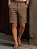 Men's Clothing Men's Slim Fit Style Five-Point Shorts Summer Casual Fashion Street Suit For Formal & Casual_viptrois.com