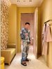 Men's Clothing Men's Denim Suit, Outdoor Sports Casual Trendy Brand Pants And Jacket, A Set Of Matching Handsome, Fashionable And Cool Outfit_viptrois.com