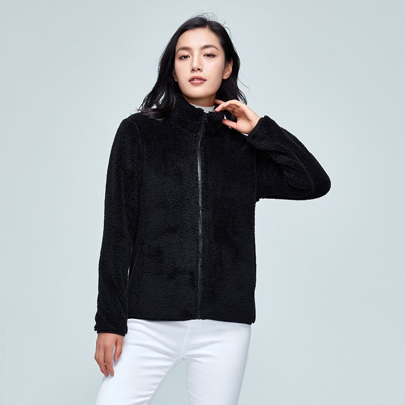 Men's Clothing cashmere coat men's stand collar fleece jacket polar fleece jacket liner_viptrois.com
